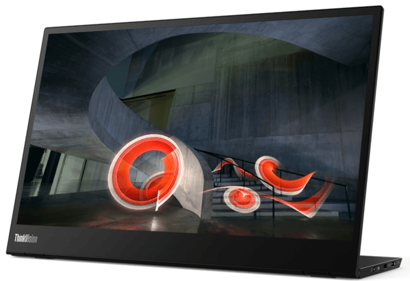 LENOVO Thinkvision M14 61DDUAR6WW 14" FHD IPS LED Backlit Flat Panel Mobile Monitor (Raven Black) - DataBlitz