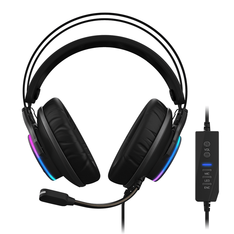 GIGABYTE AORUS H1 7.1 SURROUND SOUND GAMING HEADSET - DataBlitz