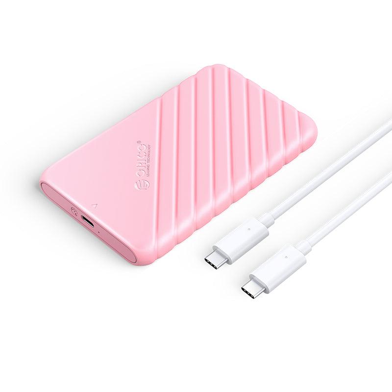 Orico 25PW1-C3 2.5 Inch USB 3.1 Gen1 Type-C Hard Drive Enclosure (Pink) - DataBlitz