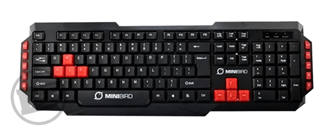 Elephant Minibird Gonolek Media Wired Keyboard (M-KE-001 BK) - DataBlitz