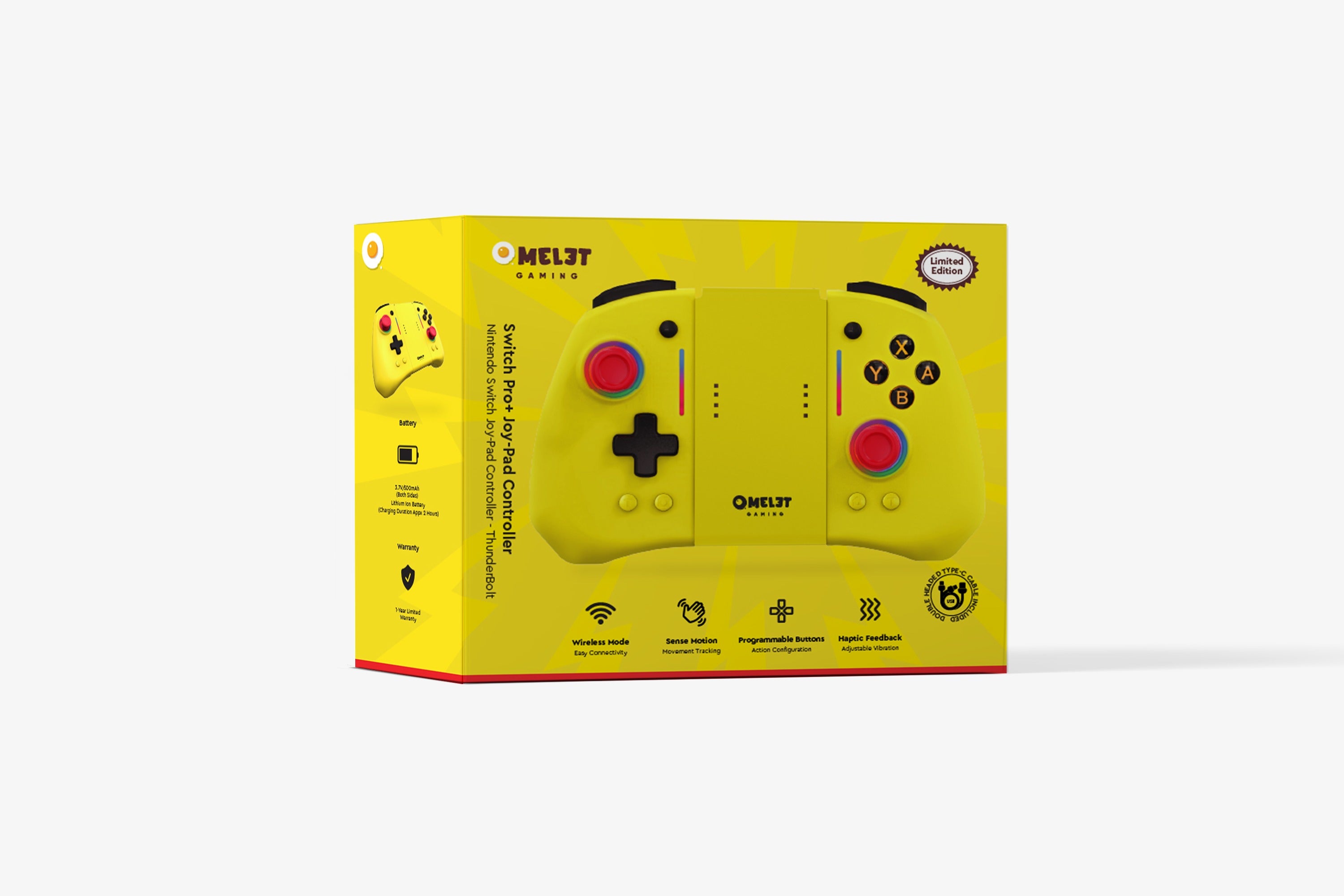 Omelet Gaming Switch Pro+ Joy-Pad Wireless Gaming Controller