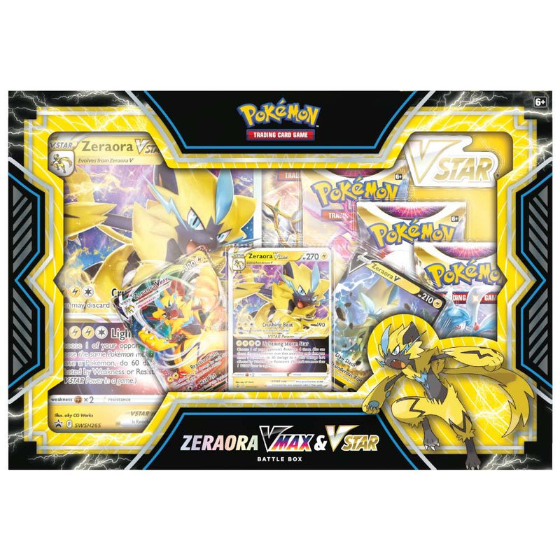 Pokemon Trading Card Game Zeraora Vmax Vstar Battle Box (290-85088) - DataBlitz