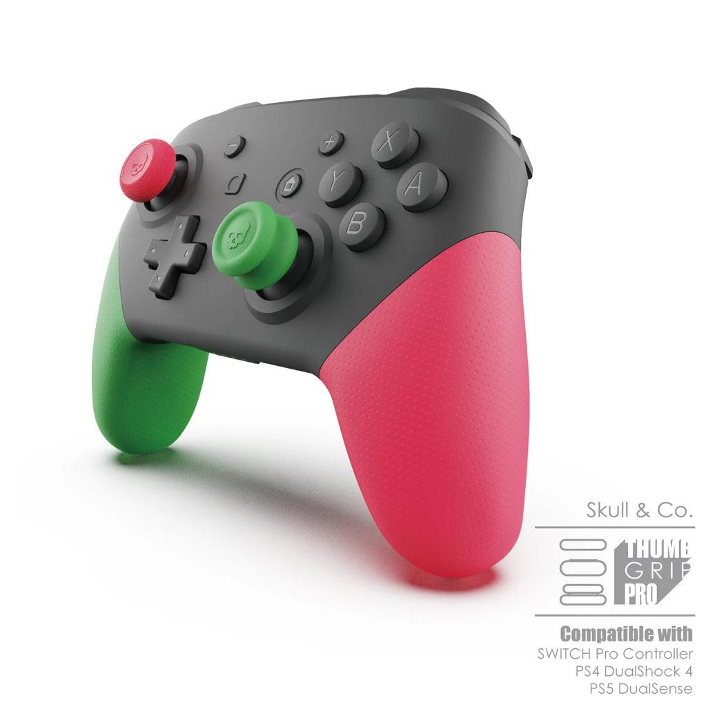 Skull & Co. NSW Thumb Grip for Switch Pro/PS4/PS5 Controller (Black) (Set Of 6) - DataBlitz