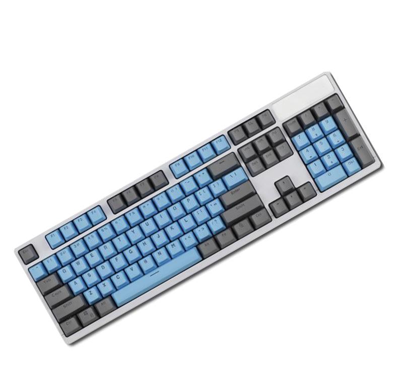 104 Doubleshot OEM PBT Keycaps (Dolch Grayish Blue) - DataBlitz