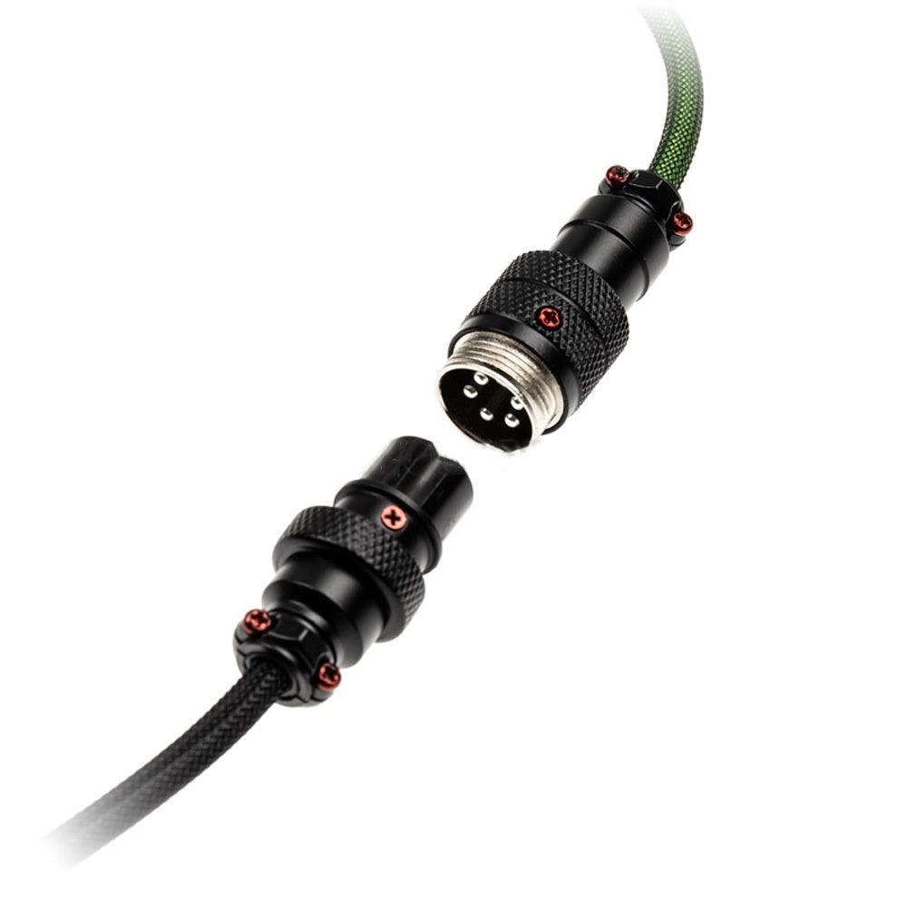 DUCKY ARMY GREEN EDITION PREMICORD COILED KEYBOARD CABLE (DKCC-AGCNC1) - DataBlitz