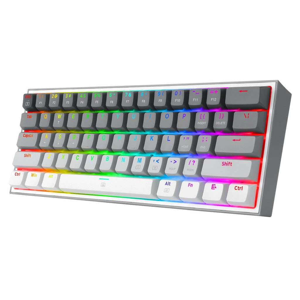 Fizz Rgb Redragon Fizz RGB Wired Mechanical Gaming Keyboard - Dust-Proof Blue ...