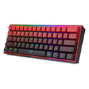 Redragon Fizz RGB Wired Mechanical Gaming Keyboard (Gradient Black Red)