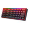 Redragon Fizz RGB Wired Mechanical Gaming Keyboard (Gradient Black Red)