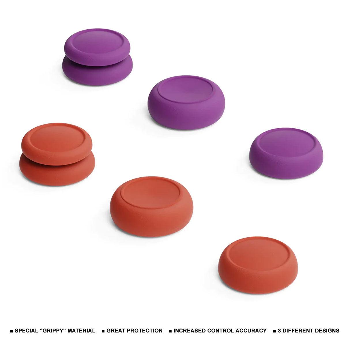 NSW SKULL & CO. Thumb Grip For Switch/Switch OLED/Switch Lite Controller (Pokemon Scarlet & Violet) (NSTG-SV) (SET OF 6) - DataBlitz