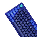 Keychron Q3 QMK Custom Mechanical Fully Assembled Navy Blue Wired Keyboard (Blue Switch) (Q3J2) - DataBlitz