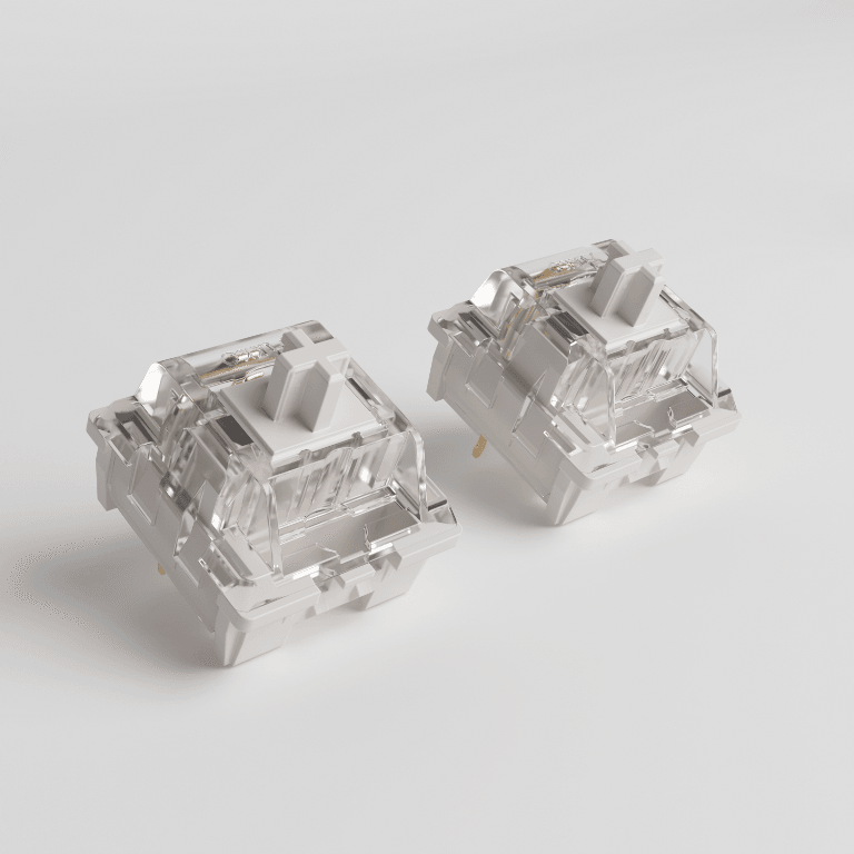 AKKO CS MECHANICAL SWITCH KEYBOARD REPLACEMENT 45 PCS (VINTAGE WHITE) - DataBlitz