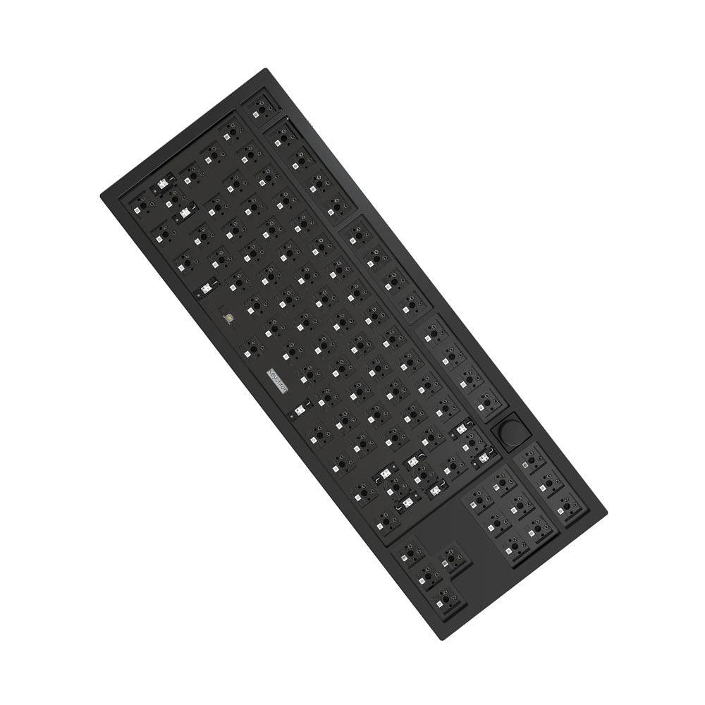 Keychron Q3 QMK Custom Mechanical Barebone Knob Wired Keyboard (Carbon Black) (Q3B1) - DataBlitz