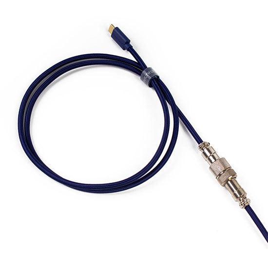 Keychron Custom Coiled Type-C Blue Cable (Cab-L) - DataBlitz