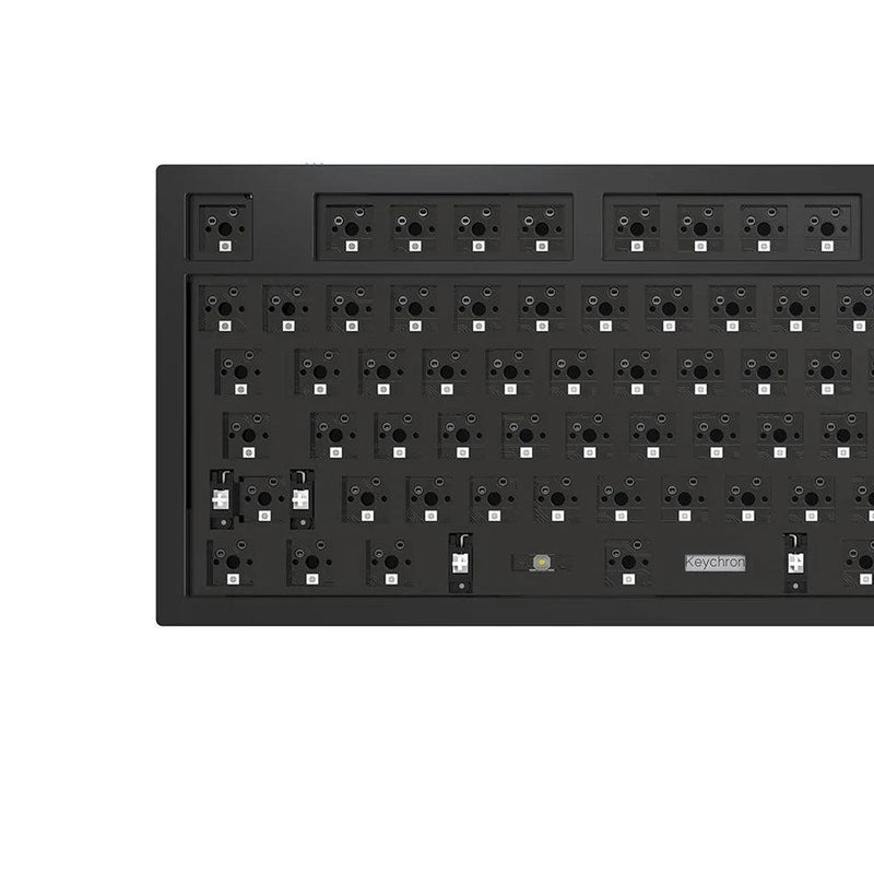 Keychron Q3 QMK Custom Mechanical Barebone Wired Keyboard (Carbon Black) (Q3A1) - DataBlitz