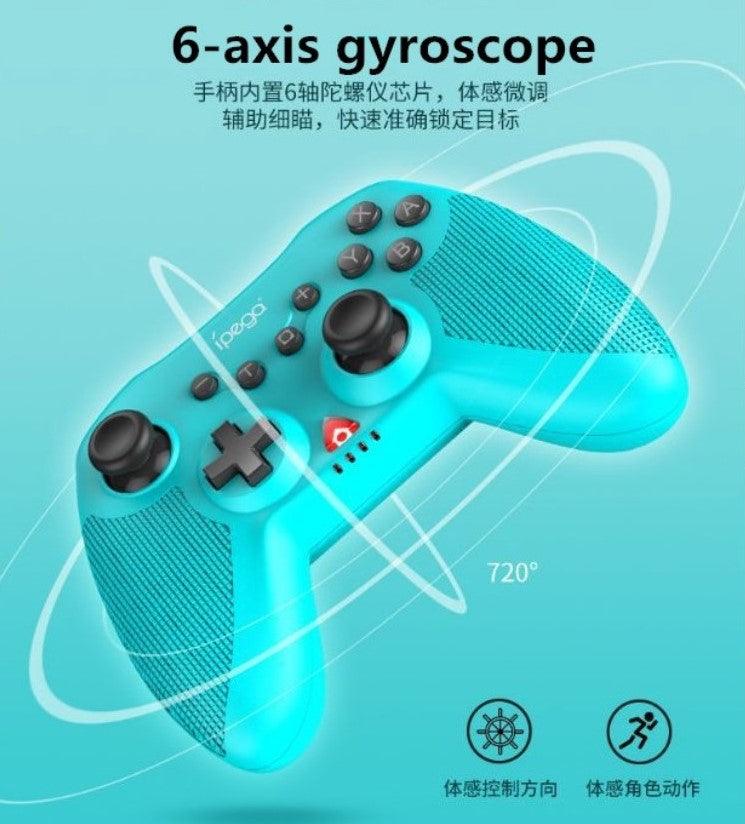 IPEGA WIRELESS CONTROLLER FOR N-SWITCH/ANDROID DEVICES/WINDOWS PC/P3 TURQUOISE (PG-SW020D) - DataBlitz