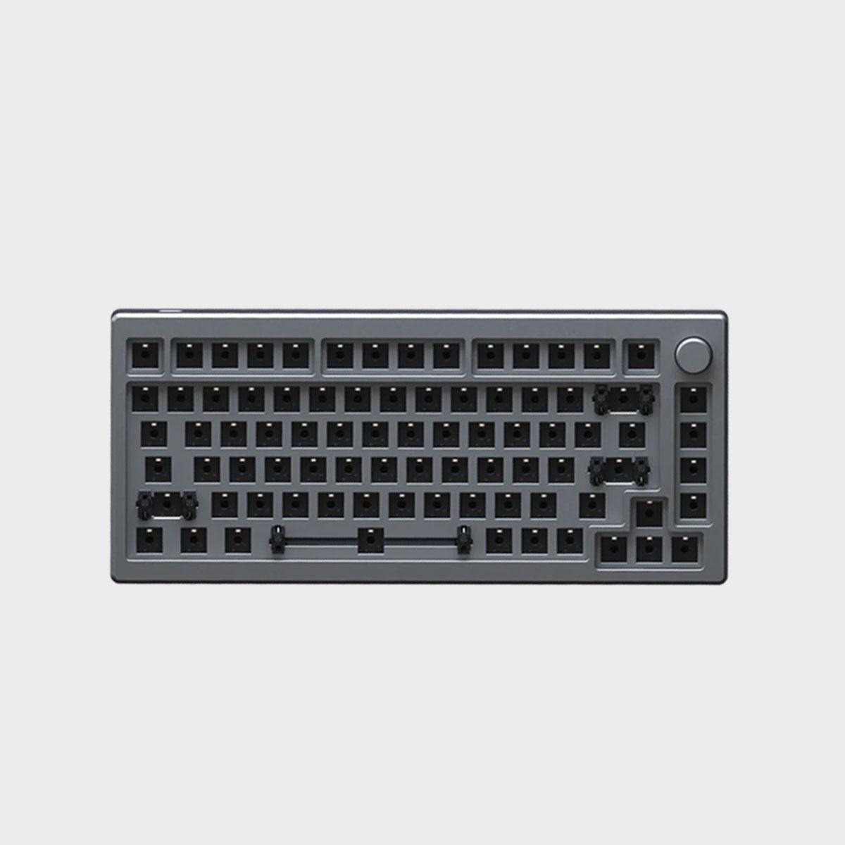 AKKO MOD007 V2 RGB Hot-Swappable Mechanical Keyboard DIY Kit With Gasket Mount Structure (Space Gray) - DataBlitz
