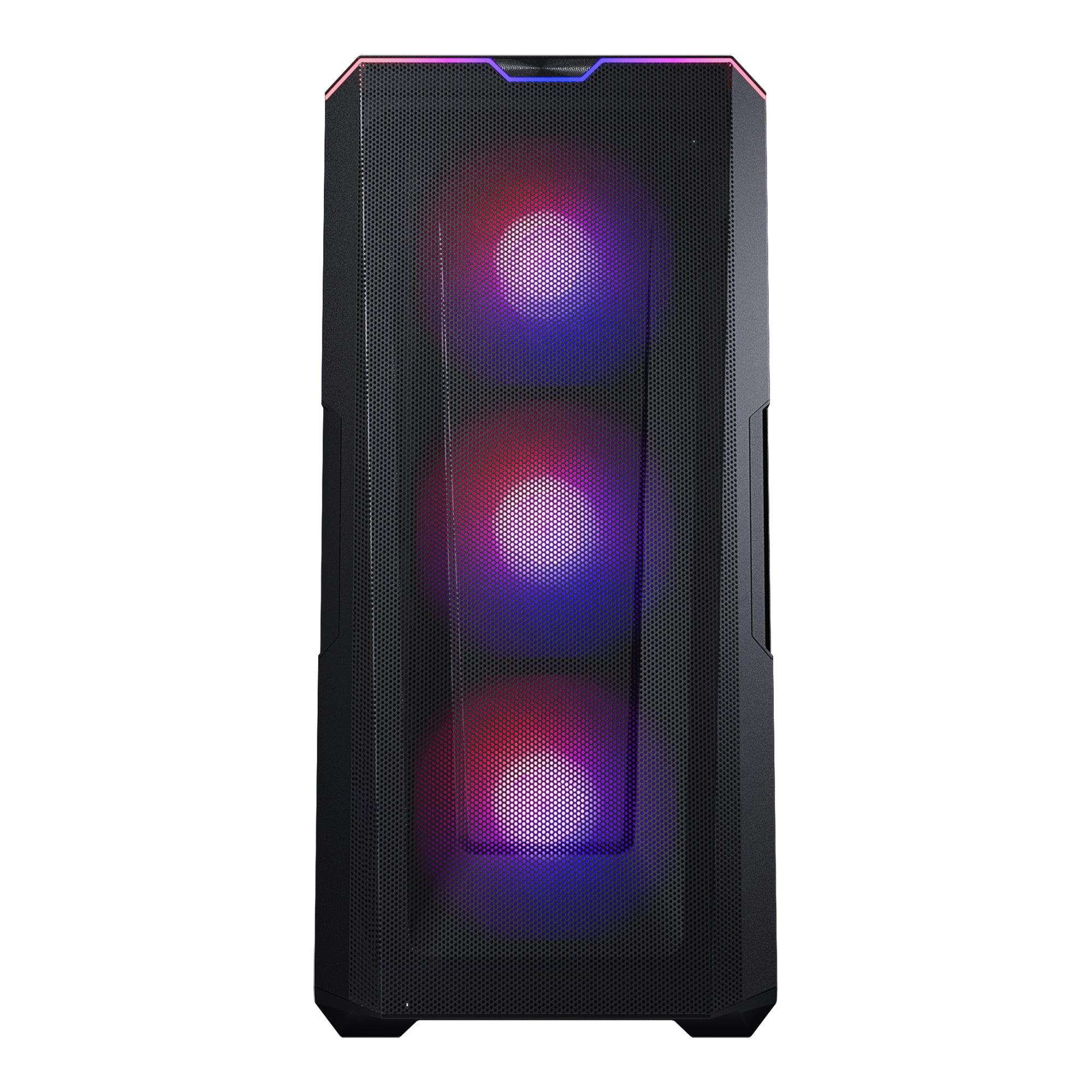 Phanteks Eclipse G500A DRGB Tempered Glass Mid-Tower Case (Satin Black) (PH-EC500GA-DBK01A) - DataBlitz