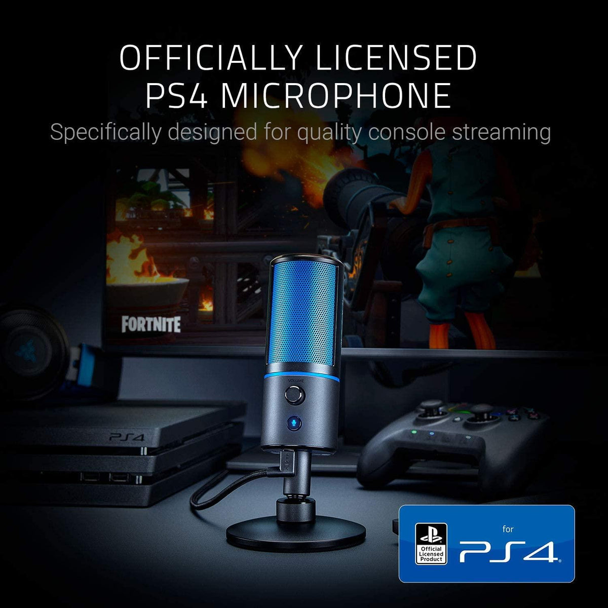 RAZER SEIREN X CONDENSER STREAMING MICROPHONE FOR PS4 - DataBlitz