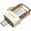 SANDISK  Ultra Dual USB Drive M3.0 OTG 32GB 150MB/S (Gold/White) - DataBlitz