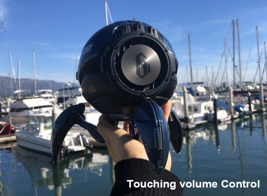 GRAVASTAR G1 BLUETOOTH SPEAKER MARS_SCI-FI BLUE - DataBlitz