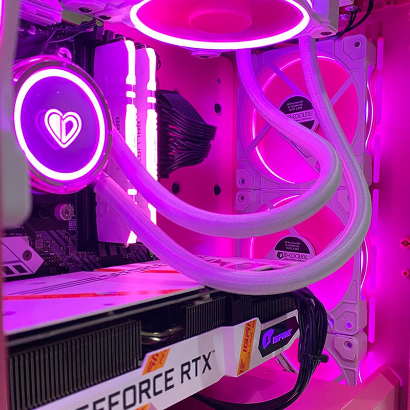 Aurora Macube 110 Pink Edition Gaming PC SPECS | Ryzen 5 5600 | 16 GB DDR4 | 1 TB SSD | RTX 3060 | Windows 11 Home - DataBlitz