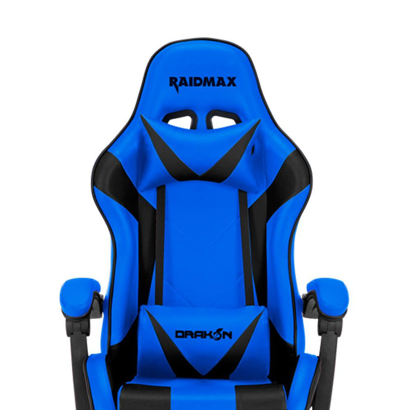 RAIDMAX DRAKON DK602 GAMING CHAIR (BLUE) - DataBlitz