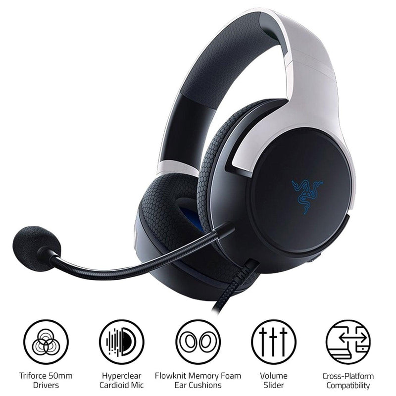 Razer Kaira X - Playstation Licensed Wired Gaming Headset For PS5/PS4 - DataBlitz