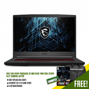 MSI GF65 THIN 10UE-223PH 15.6" GAMING LAPTOP WITH MSI TOPLOAD BAG (GRAY) + FREE RESIDENT EVIL 3 PC GAME (CODE) + FREE 8GB RAM UPGRADE - DataBlitz