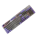 104 Doubleshot OEM PBT Keycaps (Purple Vapor) - DataBlitz