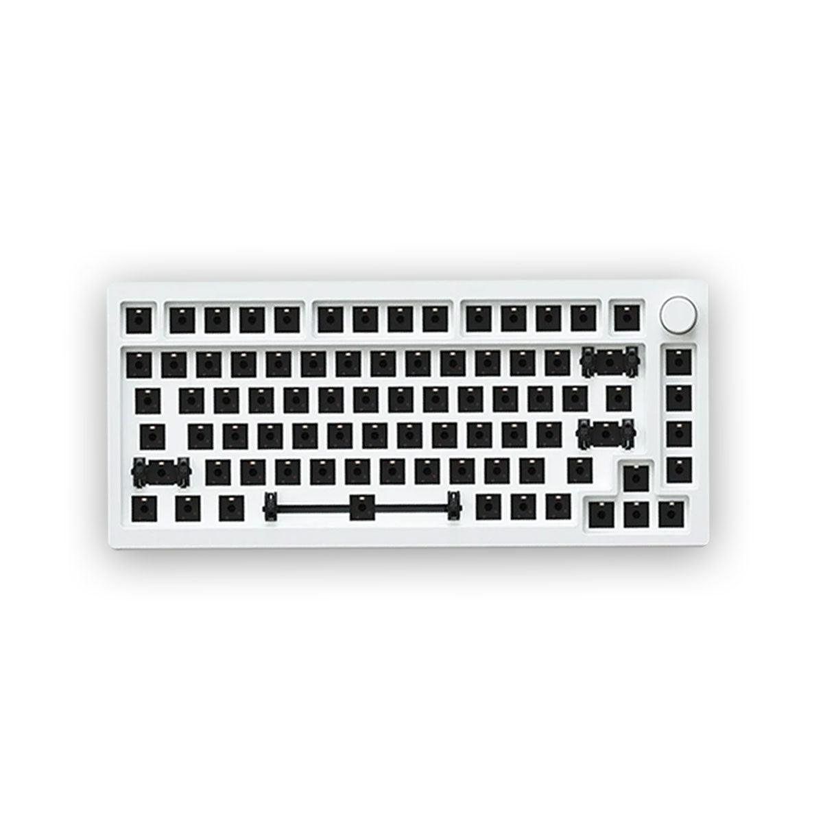 AKKO MOD007 V2 RGB Hot-Swappable Mechanical Keyboard DIY Kit With Gasket Mount Structure (Pearl White) - DataBlitz