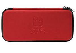 HORI NSW SLIM HARD POUCH SWITCH RED (NSW-009) - DataBlitz