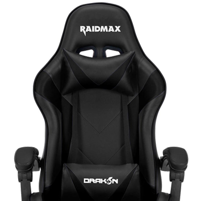 RAIDMAX DRAKON DK602 GAMING CHAIR (BLACK) - DataBlitz