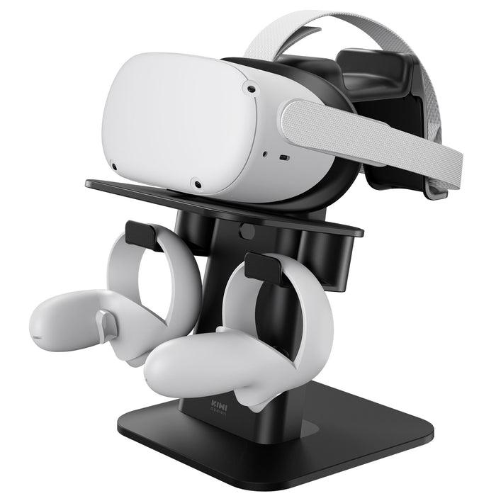 KIWI Design VR Stand Compatible With Oculus Quest 1 & 2 (Black) (KW-S2-1-BK-US) - DataBlitz