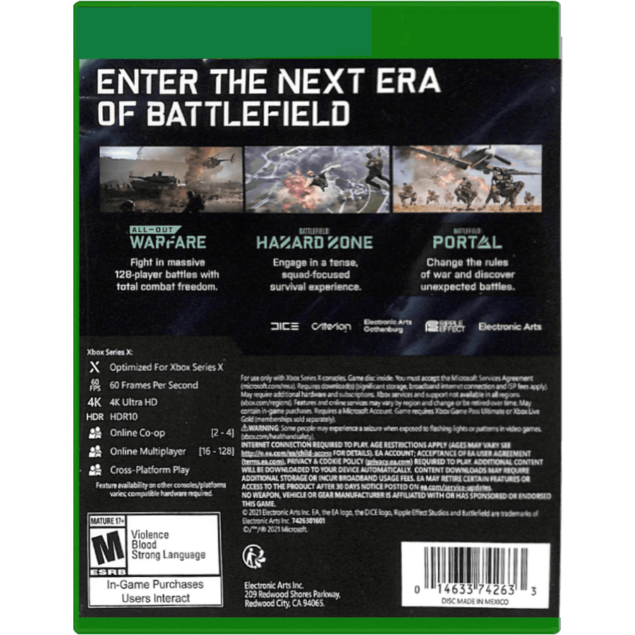 XBOXSX BATTLEFIELD 2042 (US) - DataBlitz