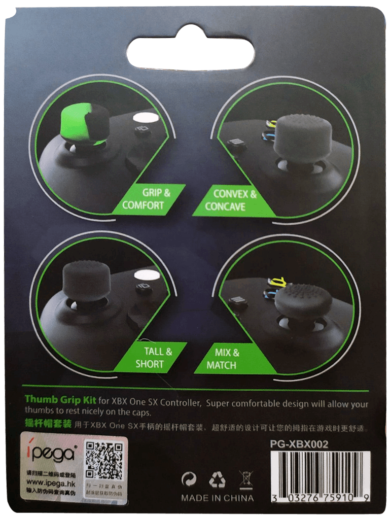 IPEGA 6 IN 1 THUMB GRIPS KIT FOR XBX-SX (PG-XBX002) - DataBlitz