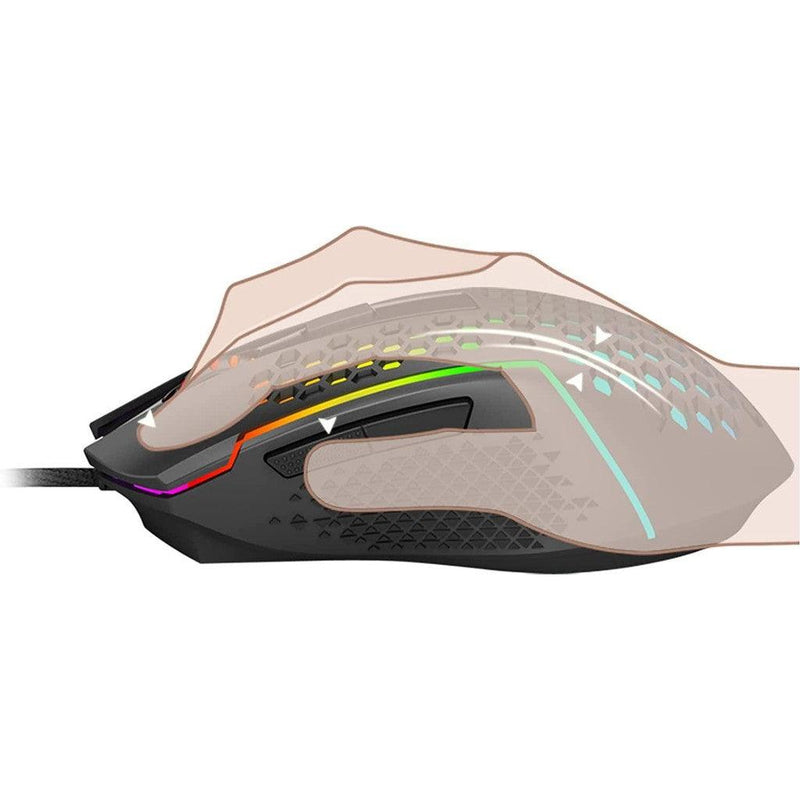 REDRAGON REAPING LIGHTWEIGHT WIRED GAMING MOUSE (BLACK) (M987-K) - DataBlitz