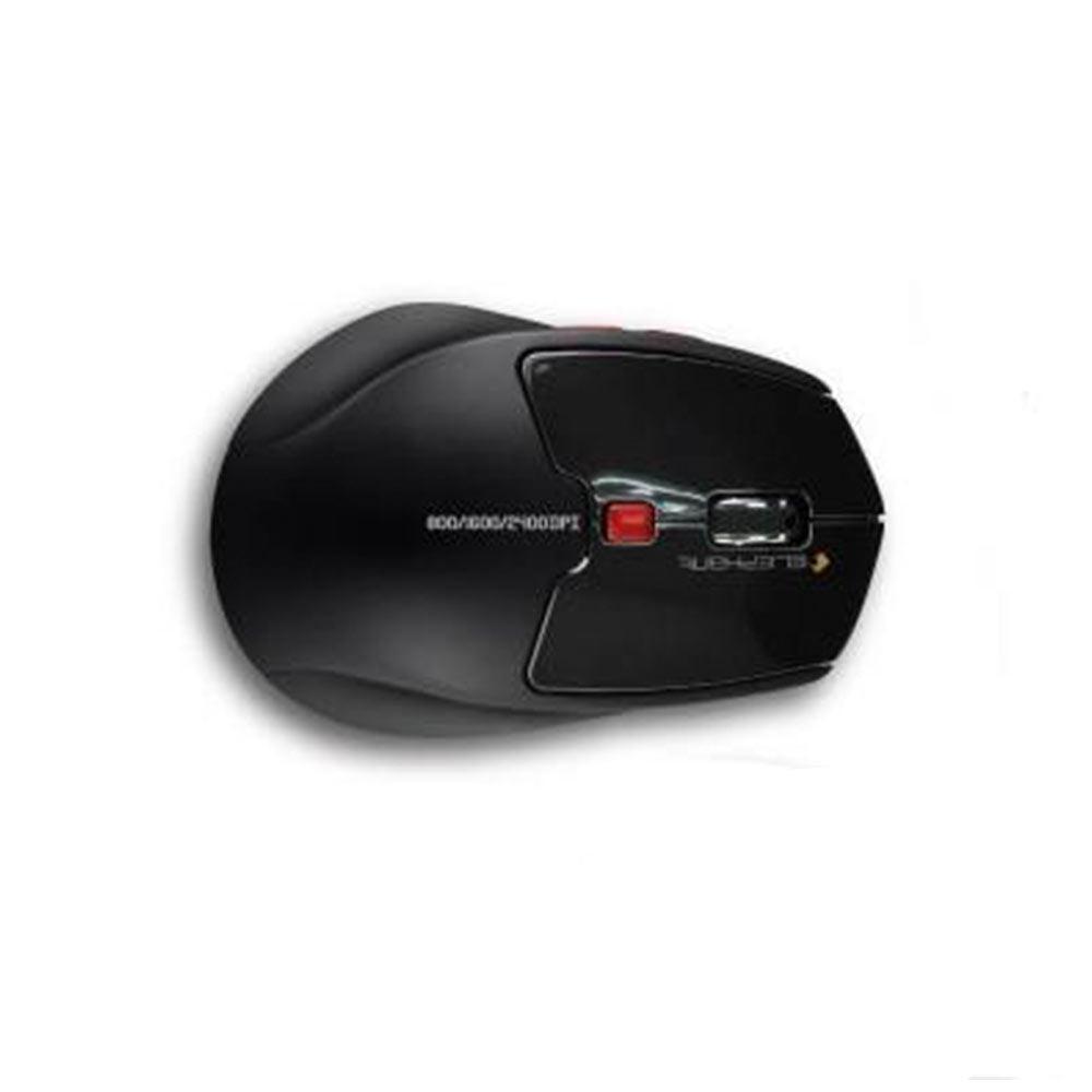 ELEPHANT 2.4G RECHARGEABLE WIRELESS MOUSE (ELE-M523-BLACK) - DataBlitz