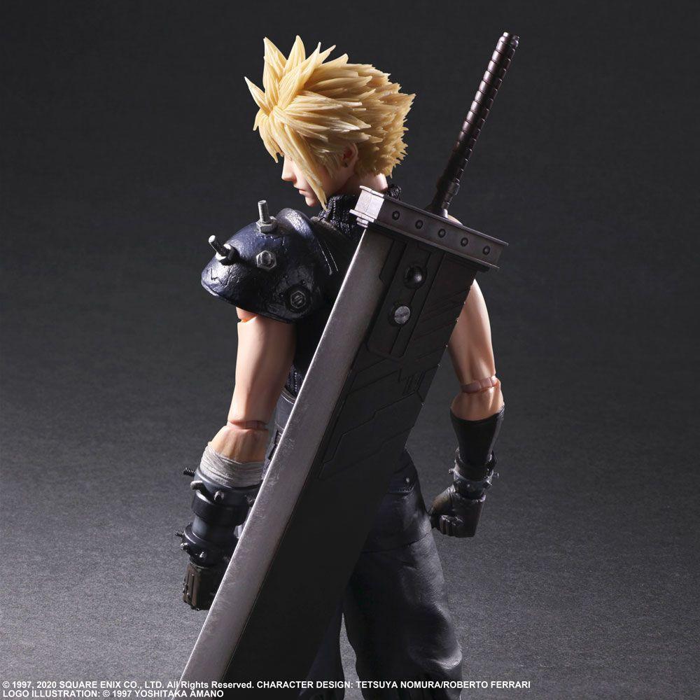 FINAL FANTASY VII REMAKE PLAY ARTS KAI ACTION FIGURE CLOUD STRIFE VER.2 - DataBlitz