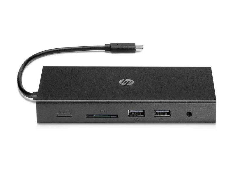 HP TRAVEL USB-C MULTI PORT HUB (BLACK) (1C1Y5AA) - DataBlitz