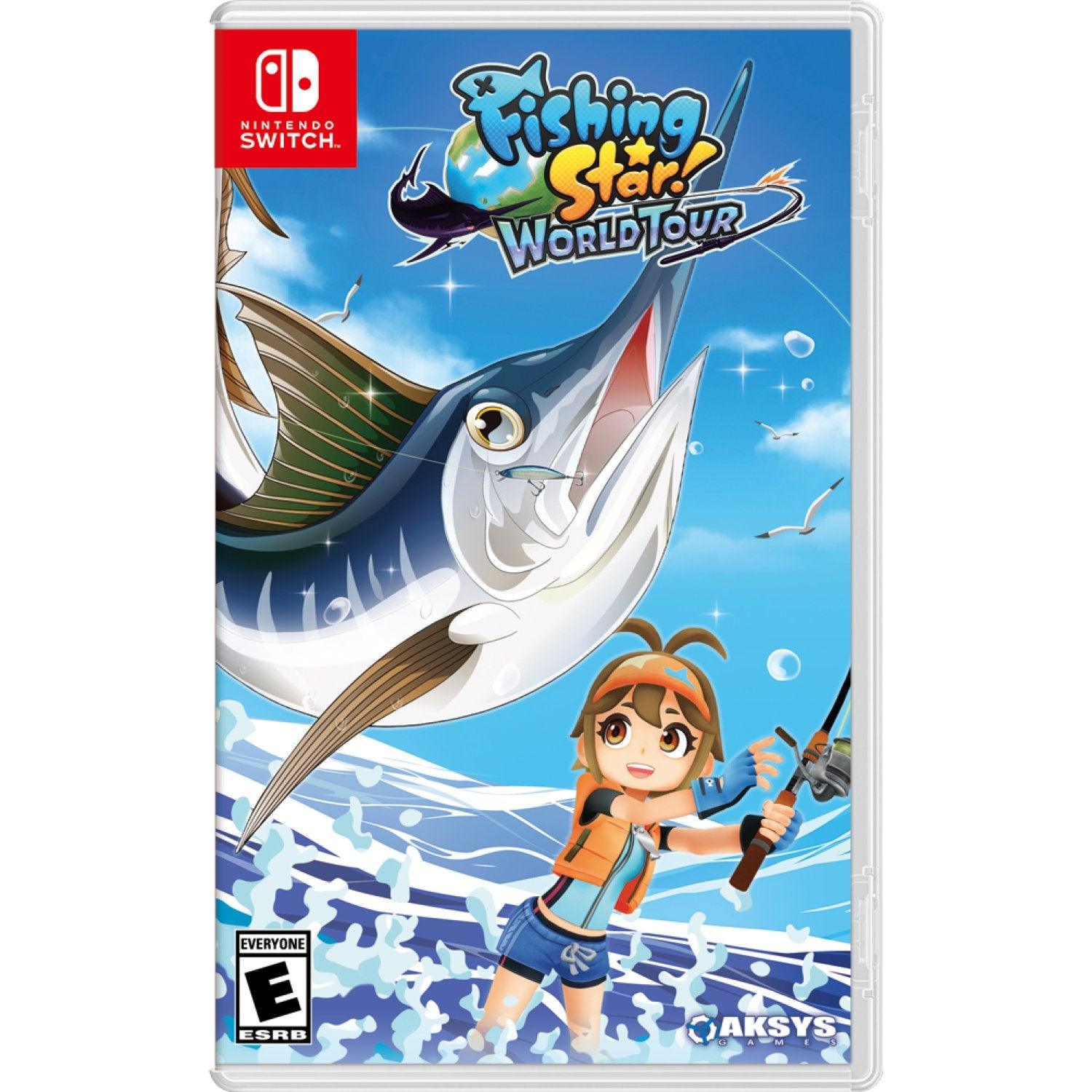 Nintendo Switch Reel Fishing Rod With Free Game Bundle