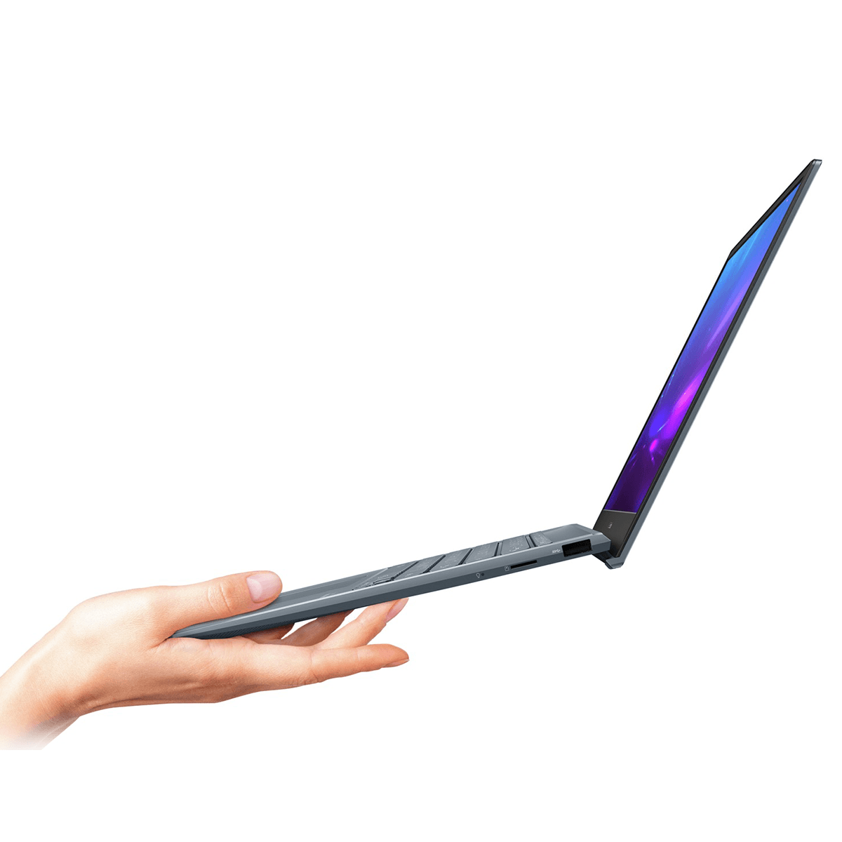 ASUS ZENBOOK 13 UX325EA-KG271TS LAPTOP (PINE GREY) | 13.3" FHD | i5-1135G7 | 16GB DDR4 | 512GB SSD | IRIS XE | WIN10 + ASUS SLEEVE + ETHERNET ADAPTER + AUDIO JACK ADAPTER - DataBlitz