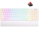 ROYAL KLUDGE RK96 Tri-Mode RGB 96 Keys Hot Swappable Mechanical Keyboard White (Red Switch) - DataBlitz