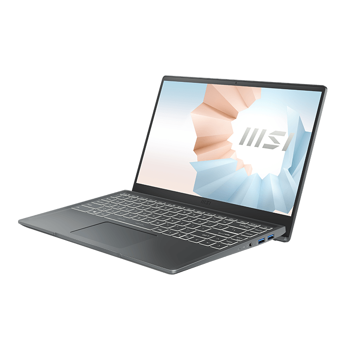 MSI MODERN 14 B11M-659PH LAPTOP (CARBON GRAY) | 14" FHD | i3-1115G4 | 8GB DDR4 | 512GB SSD | INTEL UHD | WIN10 - DataBlitz