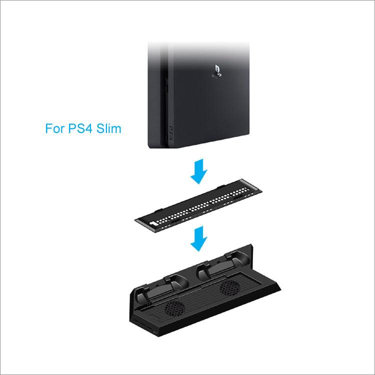 DOBE PS4 CHARGING STAND FOR PS4/PS4 SLIM CONSOLE (TP4-891) - DataBlitz