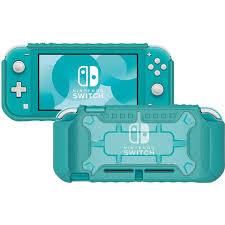 HORI NSW LITE HYBRID SYSTEM ARMOR (CLEAR/TURQUOISE) (NS2-055) - DataBlitz