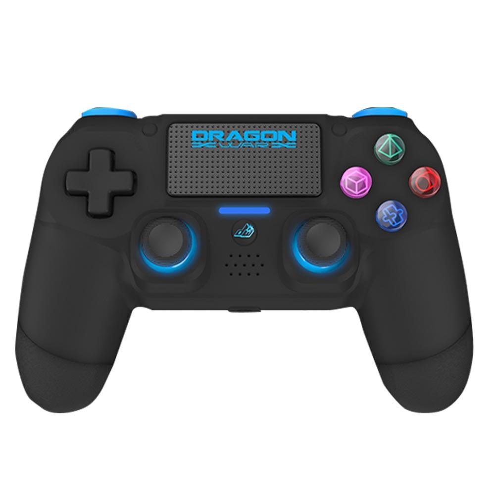 DRAGONWAR WIRELESS CONTROLLER COMPATIBLE FOR PS4/PC/MOBILE (BLACK) (GSPS4-BK) - DataBlitz