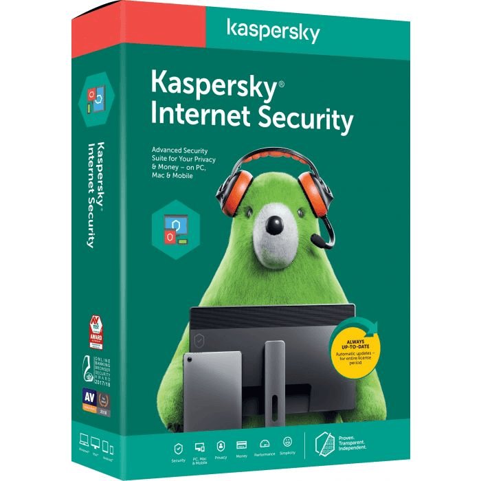 KASPERSKY INTERNET SECURITY 2020 (3 DEVICES) - DataBlitz