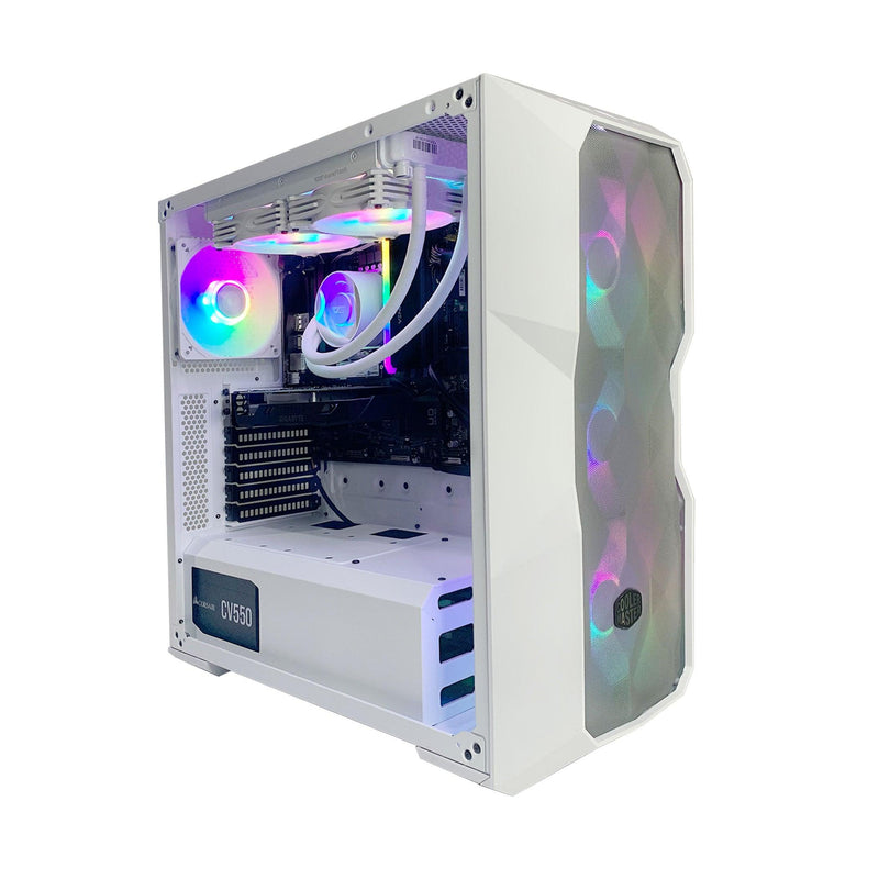 Alpha CMTDM500 Gaming PC (White) | i5-11400 | 8GB RAM DDR4 | 500GB M.2 SSD | GTX 1650 | Windows 11 Home - DataBlitz