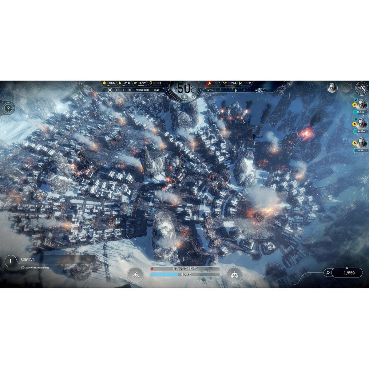 PS4 FROSTPUNK CONSOLE EDITION ALL (ENG/FR) - DataBlitz