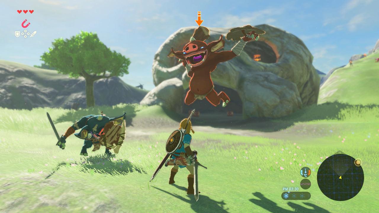 NINTENDO SWITCH THE LEGEND OF ZELDA BREATH OF THE WILD